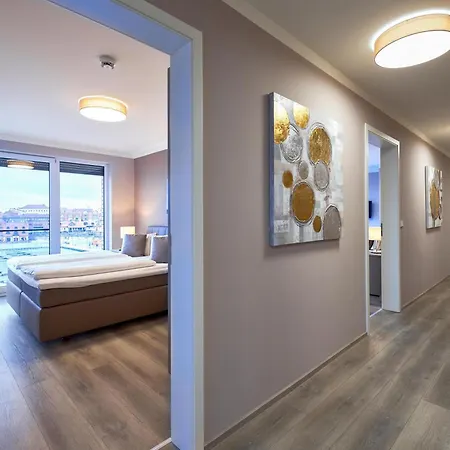 Entschleunigung - Mit Dachterrasse & Mueritzblick In Der Hafenresidenz Apartment *
