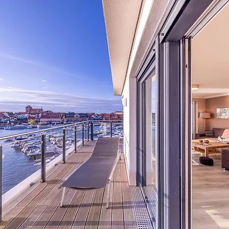 Entschleunigung - Mit Dachterrasse&müritzblick In Der Hafenresidenz