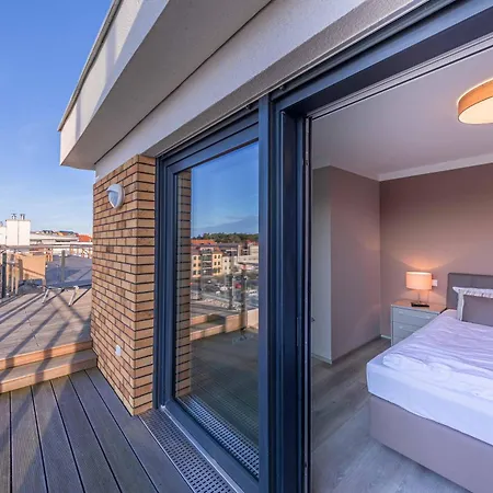 Apartment Entschleunigung - Mit Dachterrasse&müritzblick In Der Hafenresidenz *
